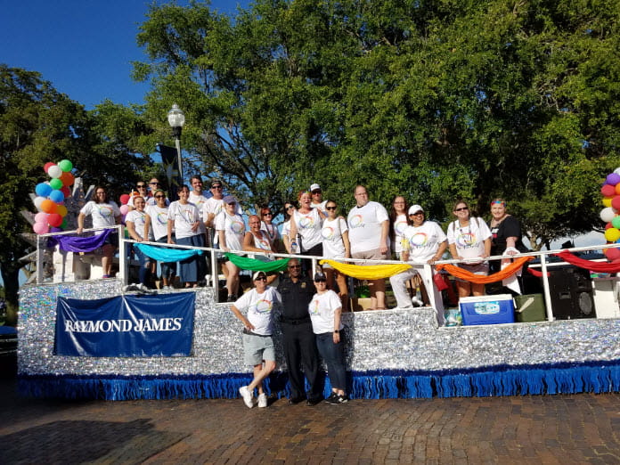 Raymond James at St. Pete Pride Festival