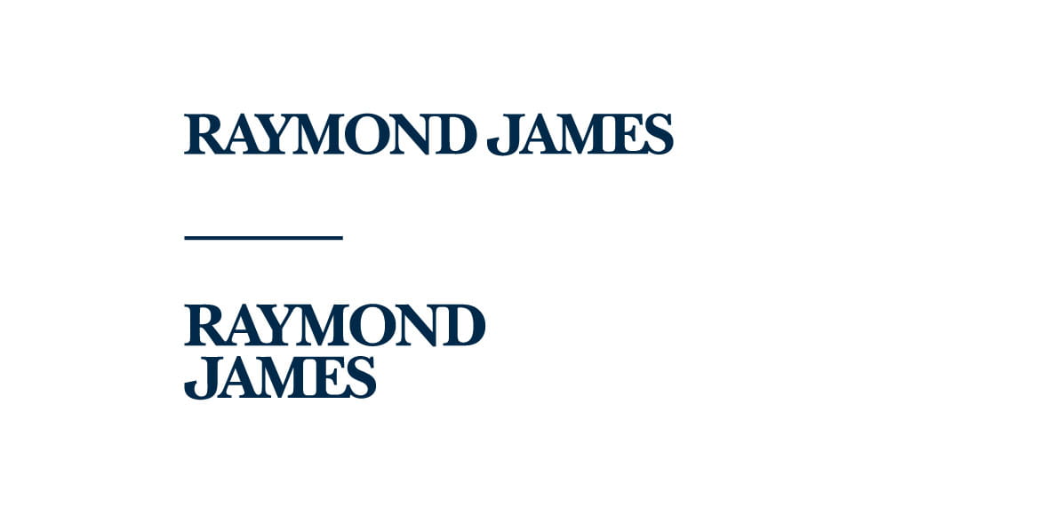 Raymond James horizontal and vertical logo