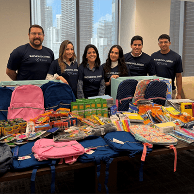 Raymond James heads back to school with Boys & Girls Clubs